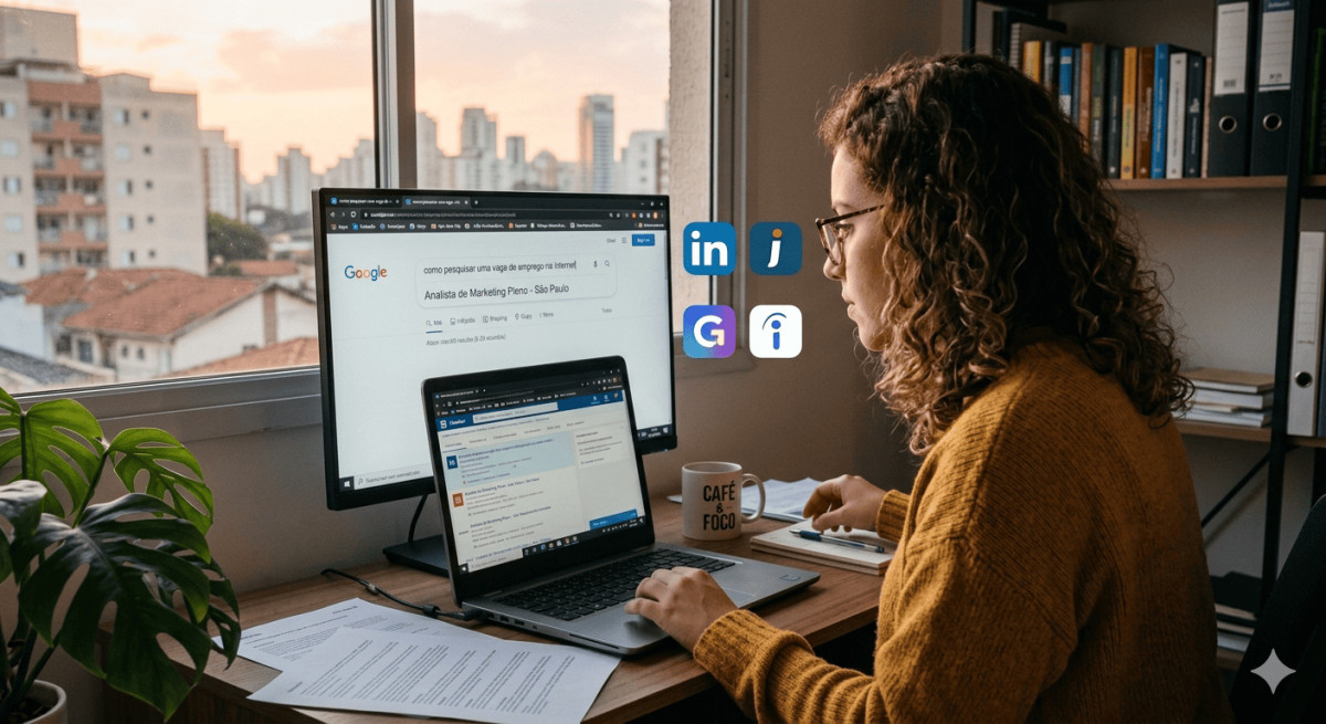 Como pesquisar uma vaga de emprego na internet