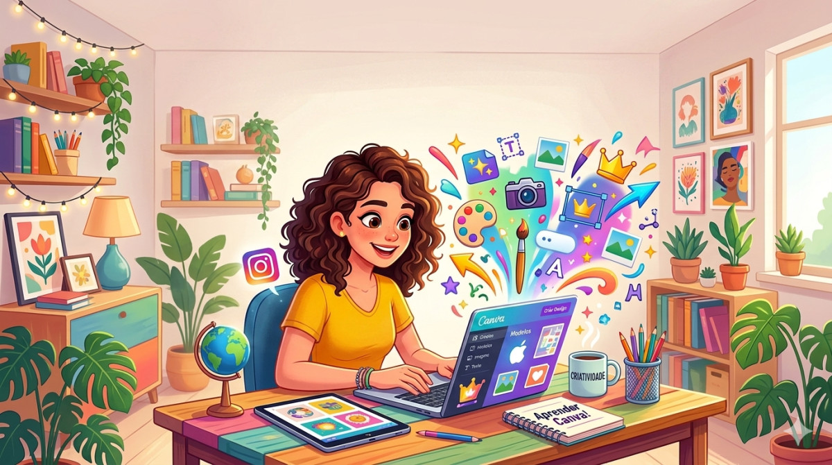 Canva para Iniciantes: Domine a Criação de Designs Incríveis