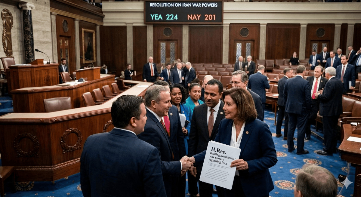 Deputados dos EUA aprovam medida para limitar poderes de Trump contra Irã