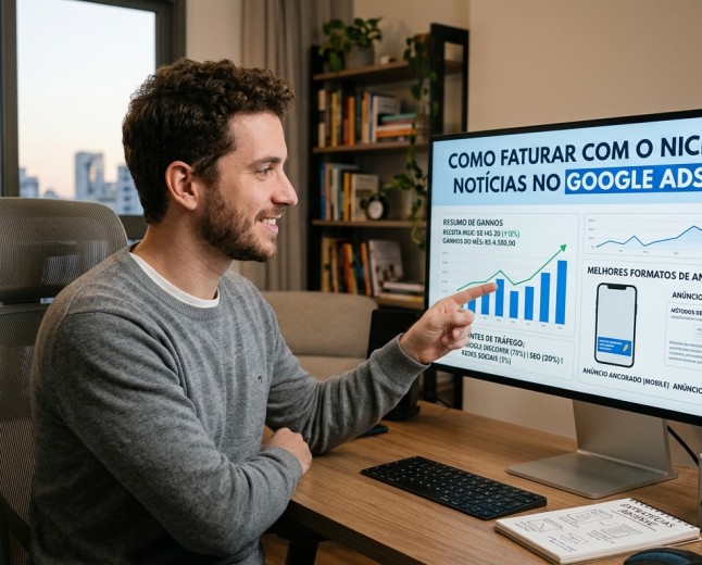 Como faturar com o nicho de notícias no Google AdSense